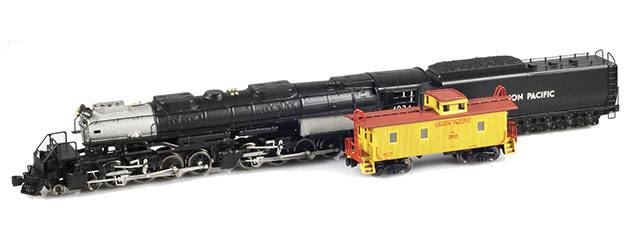 big boy locomotive train set
